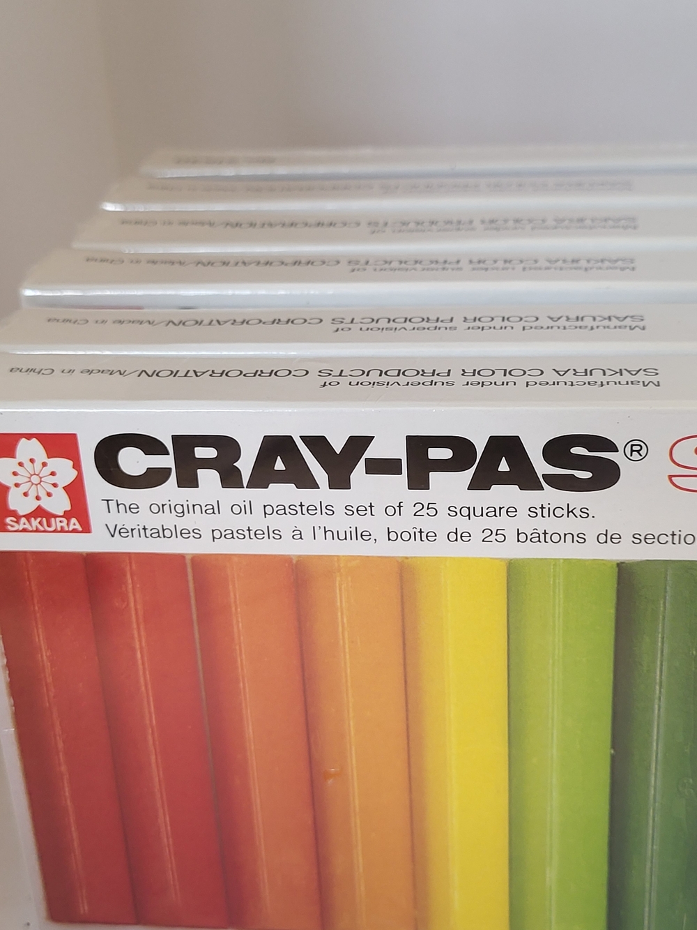 SAKURA CRAY-PAS Oil Pastels Set/25 Factory SEALED NOS